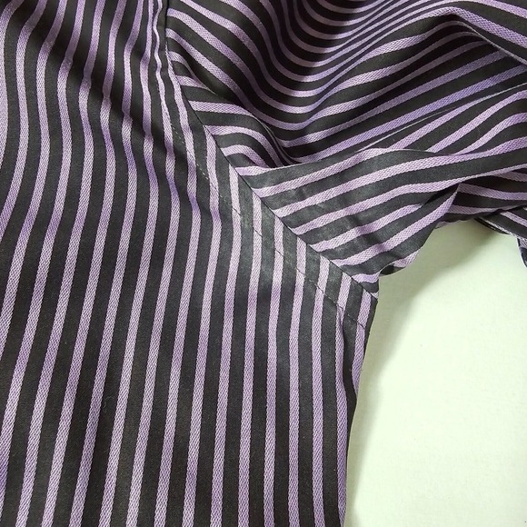 Eton Men Contemporary Striped Dress Shirt Size 15.5 Office Preppy Formal READ - Picture 12 of 16